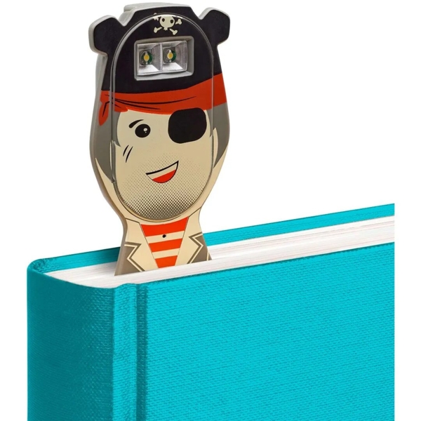 Закладка-ліхтарик Flexilight Rechargeable Друзі Пірат, 14,7 х3, 6х1, 3 см (FLRPPI) - Pampik - 4