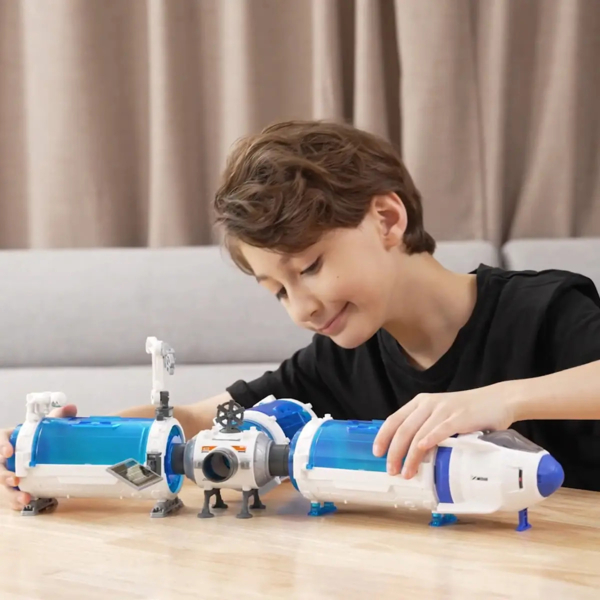 Игровой набор с фигуркой Silverlit Astropod Миссия Построй модульную космическую станцию (80336) - Pampik - 7