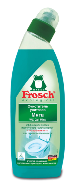 Засіб для унітазів Frosch М'ята, 750 мл - Pampik