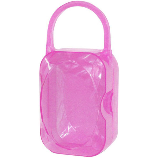 Контейнер Lindo для хранения пустышек и сосок, розовый (PK 910 рож) - Pampik