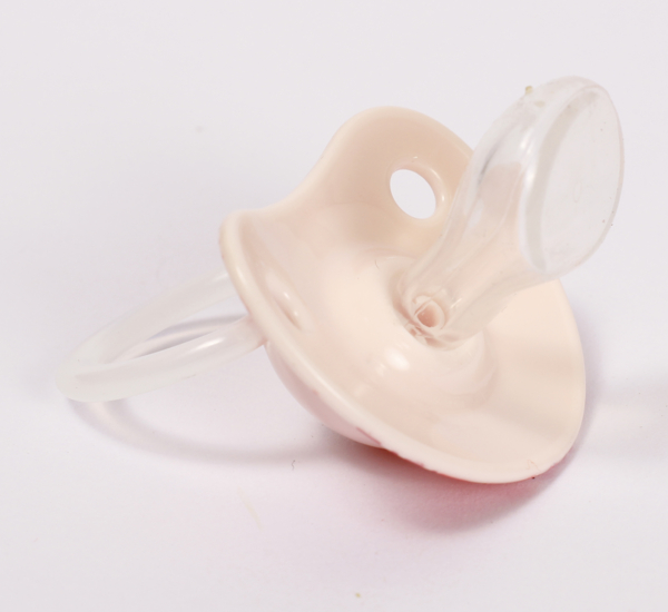 Пустушка силіконова Lindo, анатомічна, 6-12 міс., рожевий (Li402/6-12р) - Pampik - 2