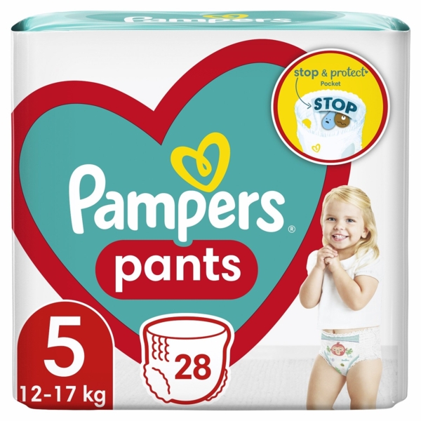 Підгузки-трусики Pampers Pants 5 (12-17 кг), 28 шт. - Pampik - 3