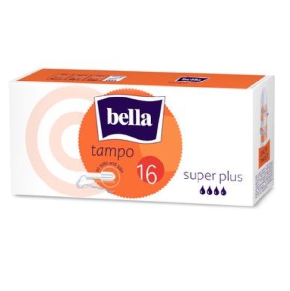 Тампони гігієнічні Bella Tampo Super Plus, 16 шт. - Pampik