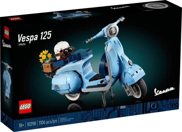 Конструктор LEGO Icons Vespa 125, 1107 деталей (10298) - Pampik - 2