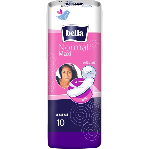 Гігієнічні прокладки Bella Normal Maxi, 10 шт. - Pampik
