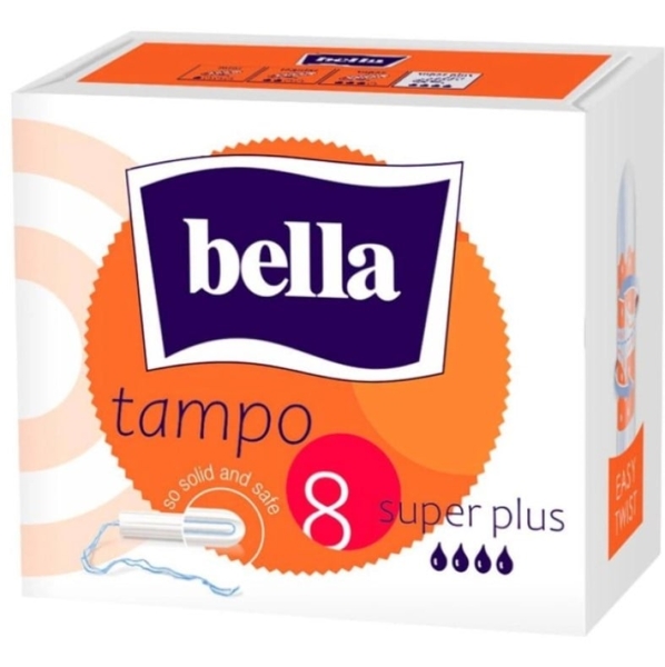 Тампони гігієнічні Bella Tampo Super Plus, 8 шт. - Pampik
