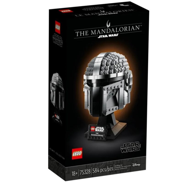 Конструктор LEGO Star Wars Шлем Мандалорианца, 584 деталей (75328) - Pampik - 2