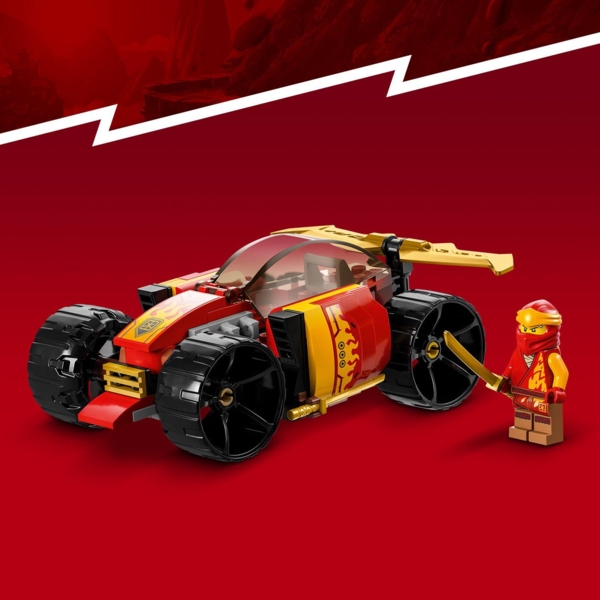 Конструктор LEGO NINJAGO Гоночний автомобіль ніндзя Кая EVO, 94 деталі (71780) - Pampik - 6