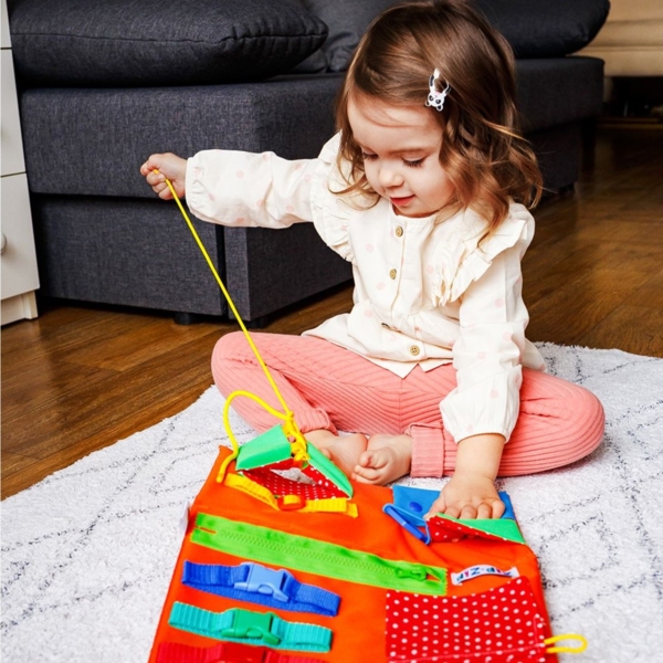 Бізіборд Roter Kafer Zip-Zip Дві гральні панелі (RZ1001-02) - Pampik - 3