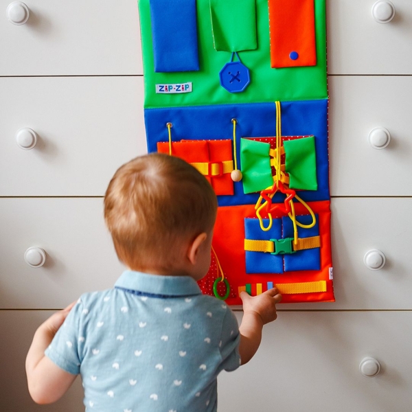 Бізіборд Roter Kafer Zip-Zip Три гральні панелі (RZ1001-01) - Pampik - 3