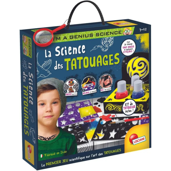 Набір Lisciani I'm a Genius Наука про тату (FR84234) - Pampik
