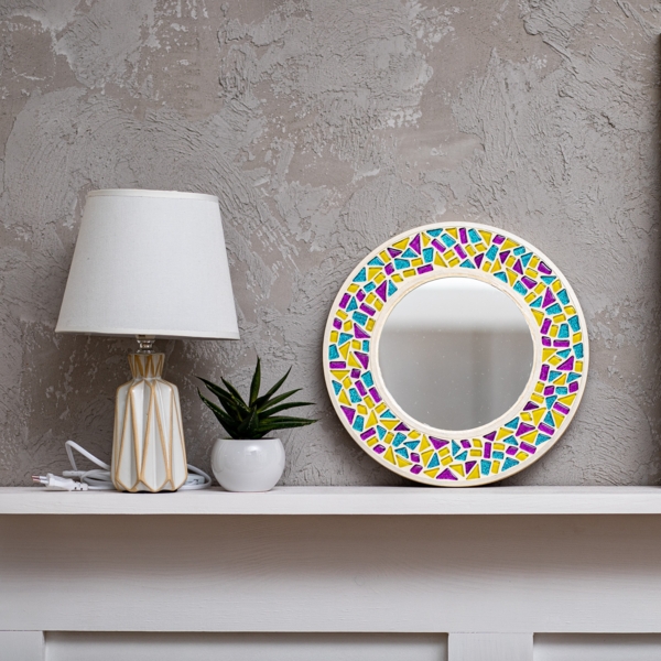 Стеклянная мозаика Mosaaro Зеркало (MA4004) - Pampik - 2