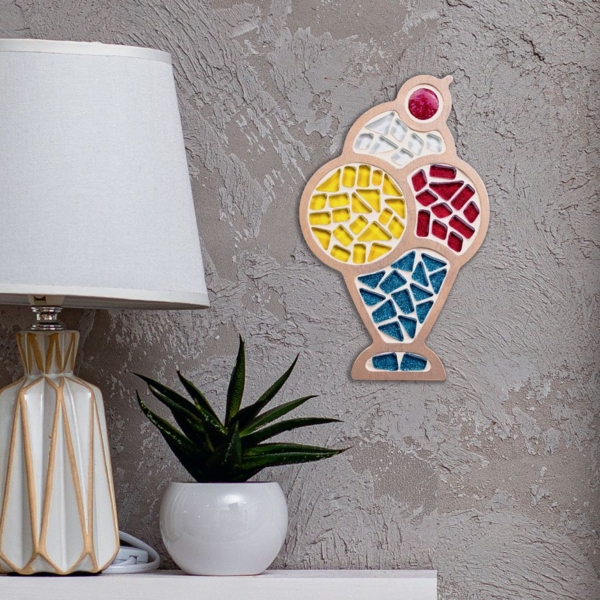 Скляна мозаїка Mosaaro Морозиво (MA1003) - Pampik - 3