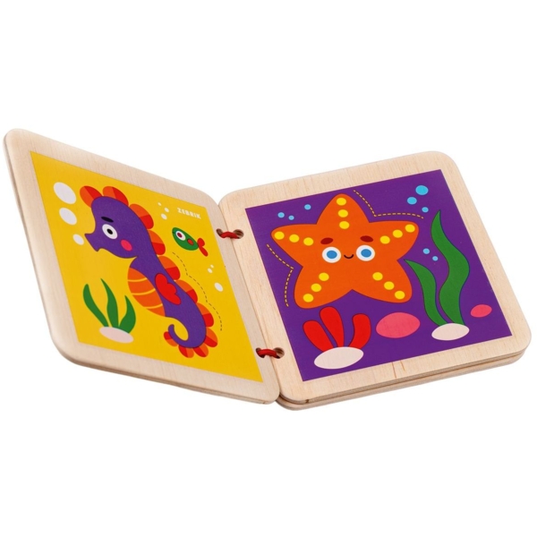 Дерев'яна книга Roter Kafer Морські тварини (RW3032) - Pampik - 2