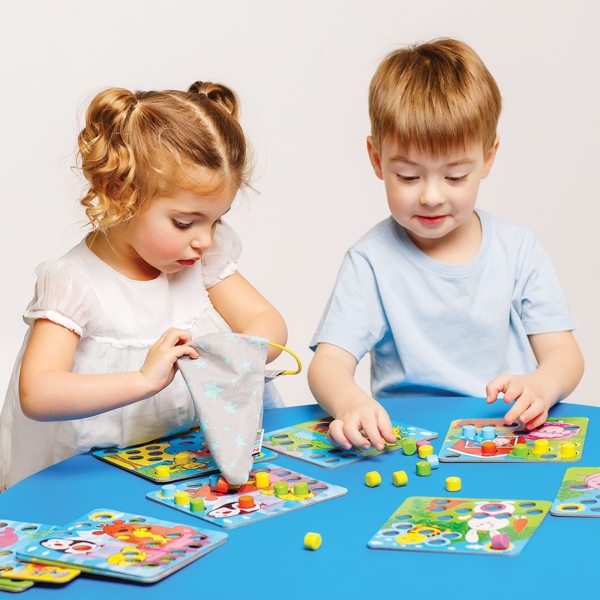 Деревянная мозаика Roter Kafer Ферма с мешочком (RW4003) - Pampik - 5