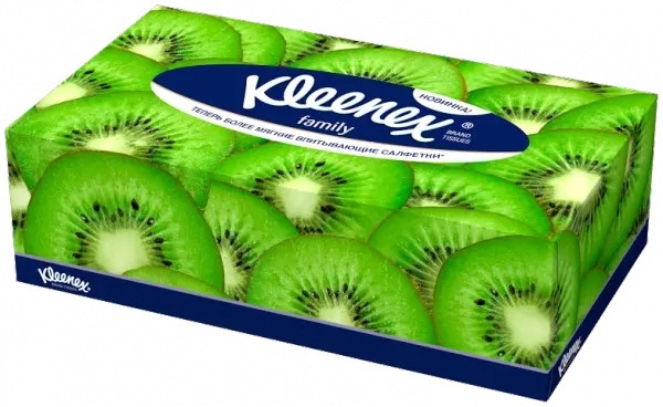 Серветки Kleenex Family в асортименті, 150 шт. - Pampik - 2