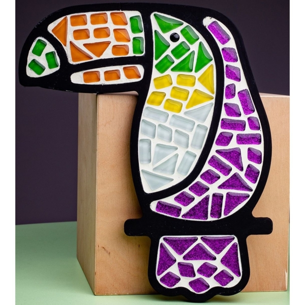 Стеклянная мозаика Mosaaro Тукан (MA2001) - Pampik - 2