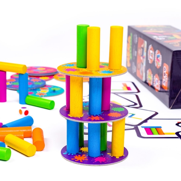 Настольная игра Roter Kafer Mega boom с деревянными фигурками (RW2019) - Pampik - 4