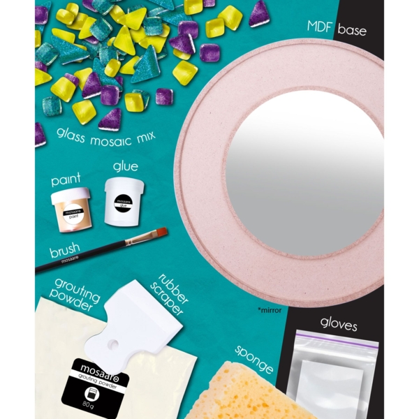 Стеклянная мозаика Mosaaro Зеркало (MA4004) - Pampik - 4