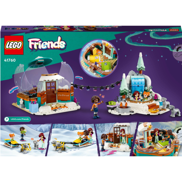 Конструктор LEGO Friends Праздничные приключения в иглу, 491 деталь (41760) - Pampik - 2