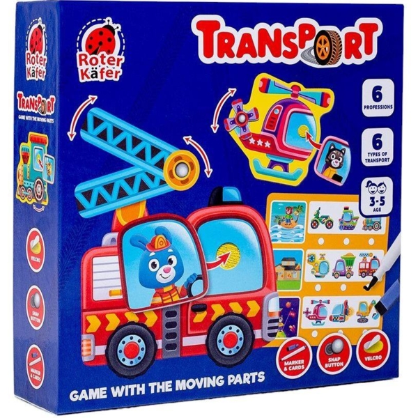 Гра настільна Roter Kafer Транспорт (RK1320-01) - Pampik
