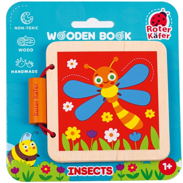 Дерев'яна книга Roter Kafer Комахи (RW3033) - Pampik - 3