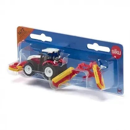 Трактор Siku Real с опрыскивателем синий (1668) - Pampik - 3