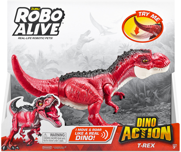 Інтерактивна іграшка Pets & Robo Alive Dino Action Тиранозавр (7171) - Pampik - 4