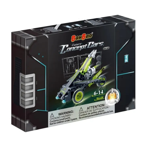 Конструктор BanBao Ексклюзивні авто Вітери, 327 елементів (8648) - Pampik - 5