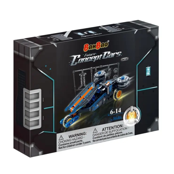 Конструктор BanBao Ексклюзивні авто Сталкер, 309 елементів (8646) - Pampik - 2