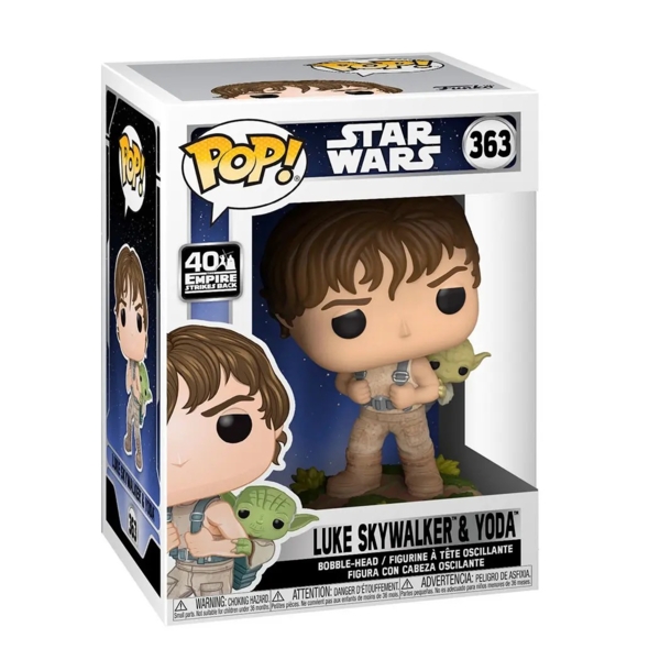 Ігрова фігурка Funko Pop Зіркові війни Епізод 5 Люк з Йодою (46768) - Pampik - 5