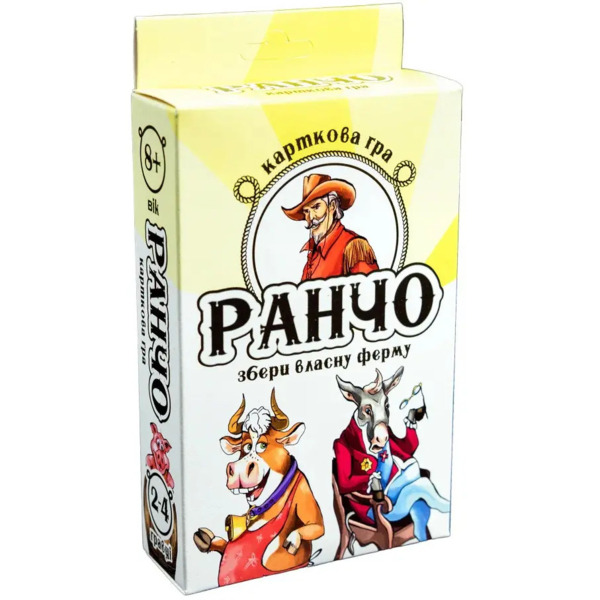 Настільна гра Strateg Ранчо, укр. мова (30220) - Pampik