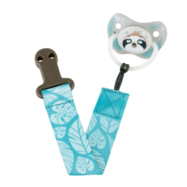 Тримач для пустушки Canpol Babies Exotic Animals, блакитний (51/023_blu) - Pampik - 2