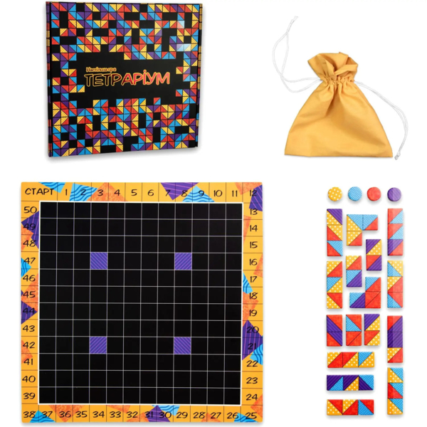 Настольная игра Strateg Тетрариум, укр. язык (30332) - Pampik - 2