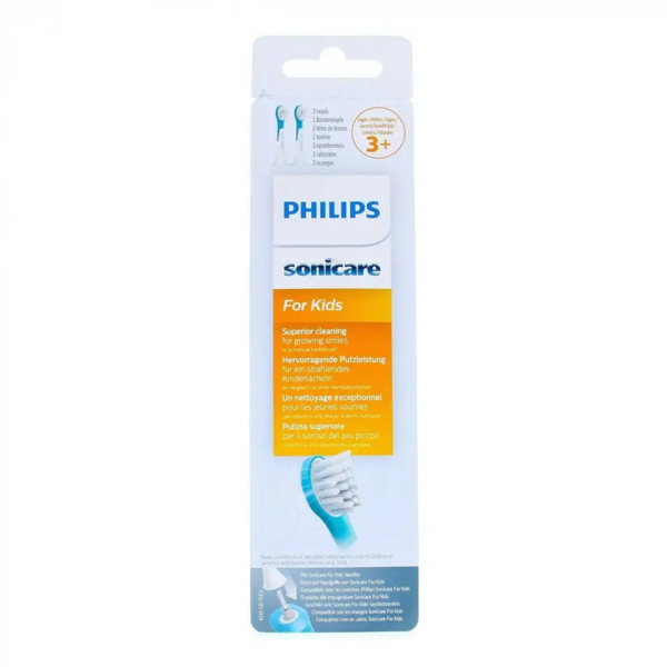 Насадки для зубной щетки Philips Sonicare For Kids 2 шт. (TA020888) - Pampik - 2
