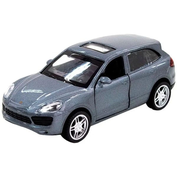 Автомодель TechnoDrive Porsche Cayenne S, серебристый серый (250250) - Pampik