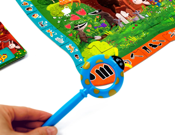 Пазл-детектив Roter Kafer Лесная история, 54 элемента (RK1080-04) - Pampik - 4