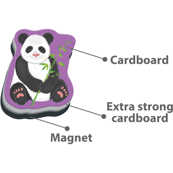 Магнітний набір Roter Kafer Зоопарк з дошкою (RK2090-02) - Pampik - 4