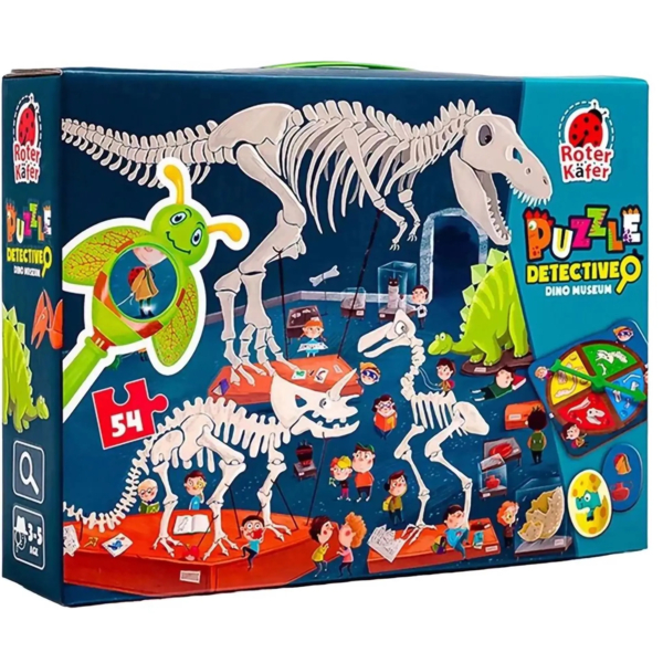 Пазл-детектив Roter Kafer Музей динозавров, 54 элемента (RK1080-05) - Pampik