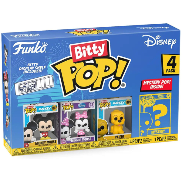 Набор игровых фигурок Funko Bitty Pop Disney Series 1, 4 шт. (76340) - Pampik - 2