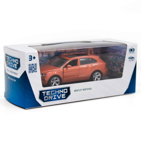 Автомодель TechnoDrive Bentley Bentayga, оранжевый (250266) - Pampik - 12