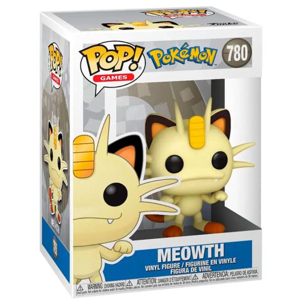 Ігрова фігурка Funko Pop Покемон Мяут (74630) - Pampik - 6