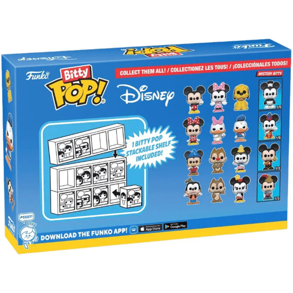Набор игровых фигурок Funko Bitty Pop Disney Series 1, 4 шт. (76340) - Pampik - 3