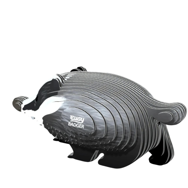 Сборная 3Д модель Eugy Зоопарк Барсук (XEG-094) - Pampik - 3