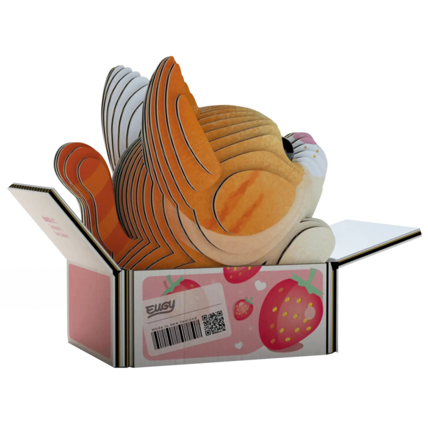 Збірна 3Д модель Eugy Зоопарк Кошеня руде (XEG-087) - Pampik - 4