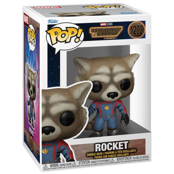 Игровая фигурка Funko Pop Marvel Rocket (67509) - Pampik - 3