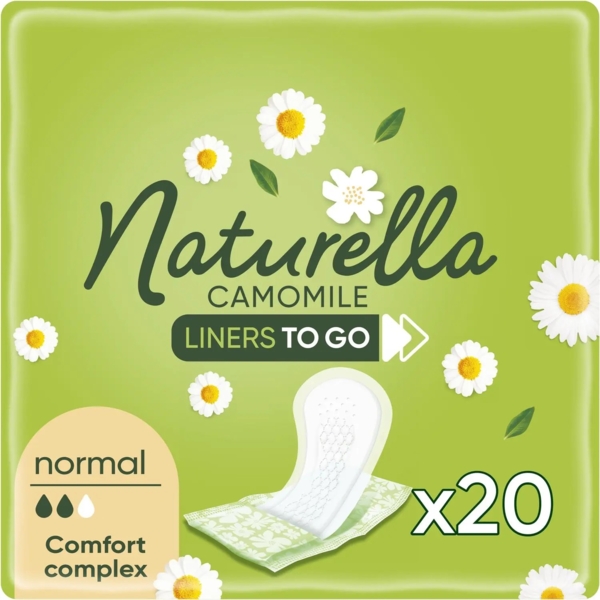 Щоденні прокладки Naturella Camomile Liners To Go Normal, 20 шт. - Pampik