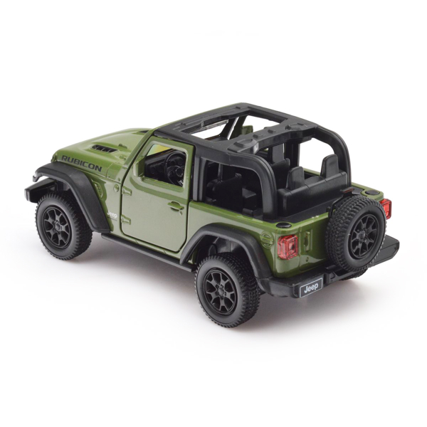 Автомодель TechnoDrive Jeep Wrangler Rubicon 2021, 1:32, зелена (250339U) - Pampik - 5