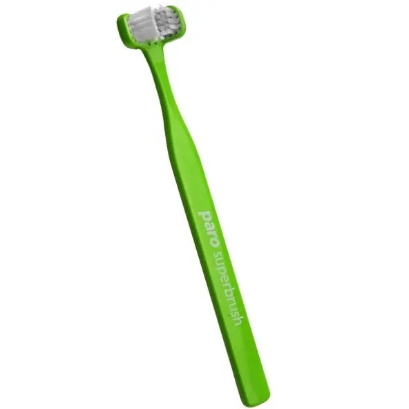 Зубна щітка тристороння Paro Swiss superbrush в асортименті, 9603210000 - Pampik - 3