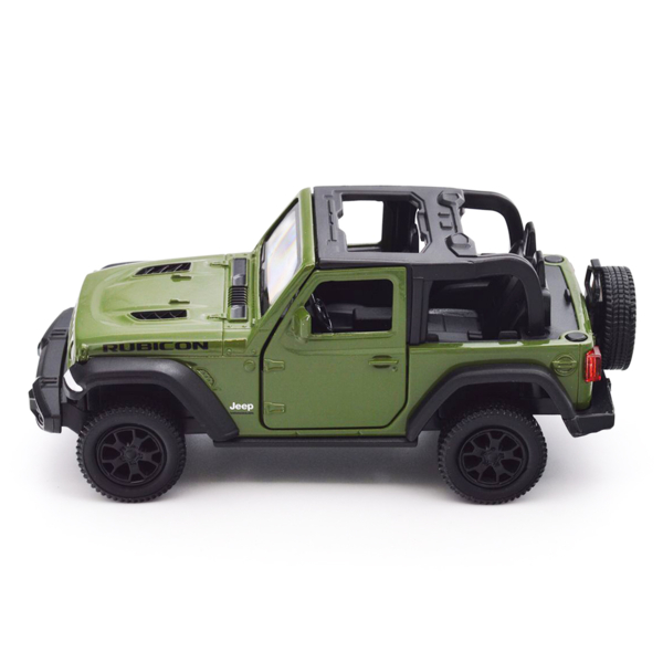 Автомодель TechnoDrive Jeep Wrangler Rubicon 2021, 1:32, зелена (250339U) - Pampik - 3